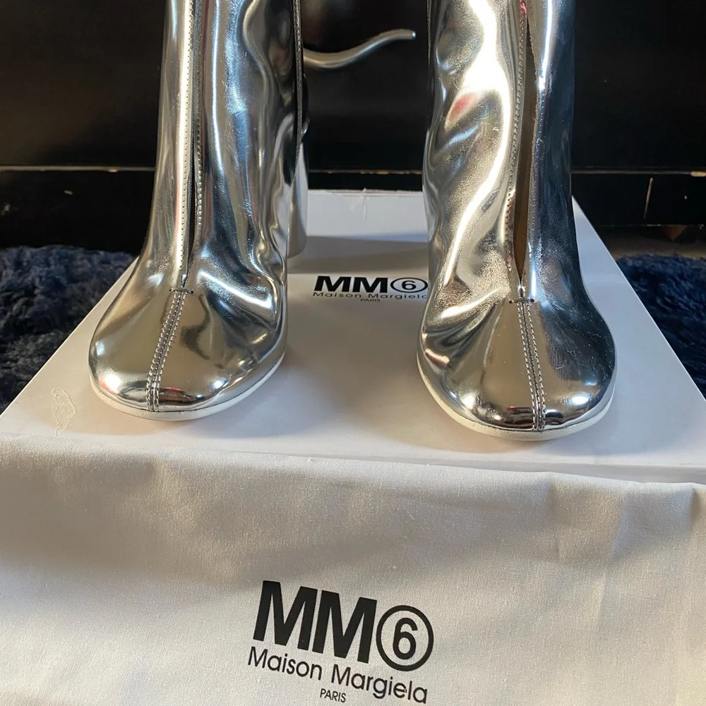 •SOLD• MM6 Maison Margiela ,Ankle Boots Size 37 (US 7) 100% Authentic. - Picture 6 of 7